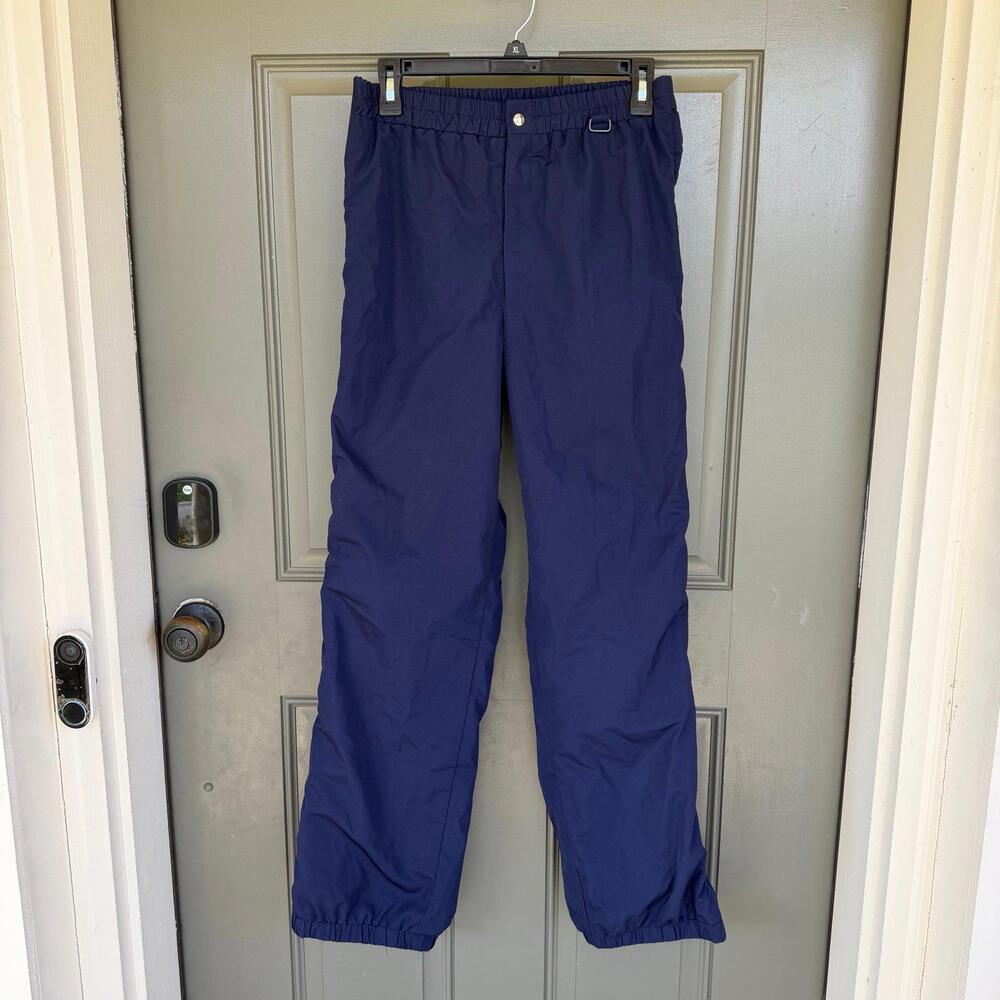 Obermeyer Vintage Men’s Zip-It Ski Snow Pants Navy Blue Size Small